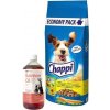 CHAPPI 13,5 kg - suché krmivo pre psov s hydinou a zeleninou & LAB V Lososový olej pre psov a mačky 1000ml