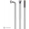 Novatec J-HOOK, DB-2.0/1.5/2.0 14G W/lockt. PSRTB2015 (LASER) špic, strieborná 290 mm