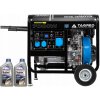 Tagred Dieselový generátor TAGRED 10300W, 14 HP, jednofázový, 2x230V + zásuvka PROFI 230V 32A, 7000W