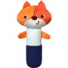 BabyOno plyšová hračka s pískatkom Fox Monday oranžová