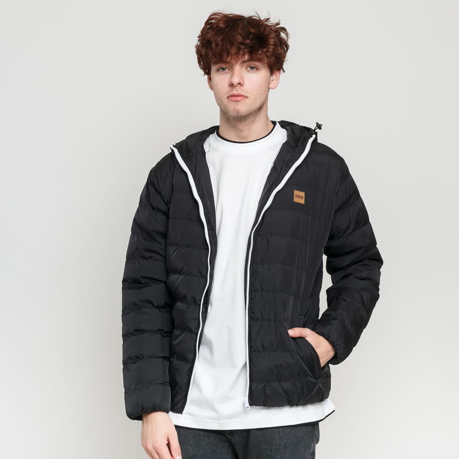 Urban Classics Basic Bubble jacket blkwhtblk