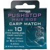 Drennan Náväzec Pushstop H'Rig Carp Match Barbless veľ.16 5 lb