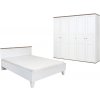 Zostava postele 160x200 a skrine: stockholm