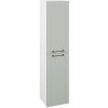 Dreja Vysoká kúpeľňova skrinka PORTO SVD2 35 - L01 Biela vysoký lesk / Úchytka T37 / L20 Mint Grey vysoký lesk / Pravé