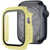 AppleKing odolné Armor puzdro s tvrdeným sklom pre Apple Watch 45 mm - žlté - možnosť vrátiť tovar ZADARMO do 30tich dní