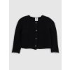 GAP Baby háčkovaný kardigán Čierna 6-12M Čierna Čierna
