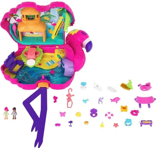 Mattel Polly Pocket Flamingo Party Piniata