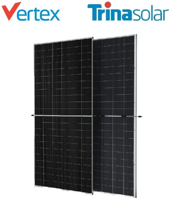 Trina Solar 655 Wp Silver Frame Bifacial Vertex Dual Glass 21,1% TSM-655DEG21C.20 1 ks