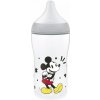 Kojenecká fľaša NUK Perfect Match s kontrolou teploty Disney Mickey 260 ml grey
