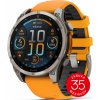 Garmin Fenix 8 AMOLED 47mm Sapphire Titanium Graphite/Orange 010-02904-11 + rozšírená záruka