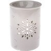 Dakls Sivá porcelánová aromalampa výška 12,2 cm