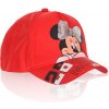Dievčenská šiltovka DISNEY MINNIE MOVING červená Veľkosť: 54