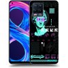 Picasee silikónový čierny obal pre Realme 8 Pro - RETRO