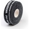 Sportovní páska, tape Phantom Athletics 2,5 cm x 13,7 m černá