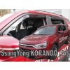 Deflektory komplet 4 ks - Ssangyong Korando, 2019-