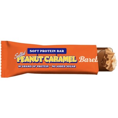 Barebells Protein Soft bar 55 g - slané arašidy s karamelom