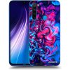 Picasee silikónový prehľadný obal pre Xiaomi Redmi Note 8 - Redlight