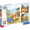 CLEMENTONI Puzzle Macko Pú 3x48 dielikov