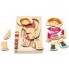 Playtive puzzle hry puzzle skladačka dievča 100344311