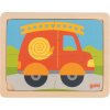 Goki puzzle Hasičské auto 4 dílky