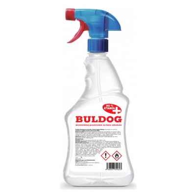 Buldog dezinfejcia na ruky a povrchy 500 ml