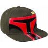 Pánska čiapka s šiltom z kolekcie STAR WARS BOBA FETT plochá šilt 58 cm