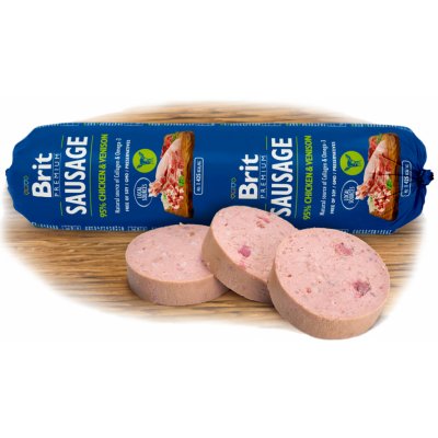 BRIT Premium Sausage Chicken & Venison 0,8 kg