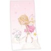 Dovoz EU Detská plážová osuška Malá Víla Bavlna 75x150 cm