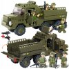 Stavebnica AMERICKÝ NÁKLADNIAK M939 VOJENSKÝ TRANSPORTER Armády + 2X LEGO zbraň