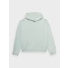 4F SWEATSHIRT F1057 Dámska mikina US S 4FWSS24TSWSF1057 LIGHT GREEN
