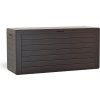 Zahradní box WOODEBOX 116 cm - 280 l - barva: umbra
