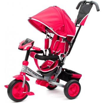 Baby Mix s LED svetlami Lux Trike ružová