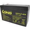 Long WP7.2-12A/F1 WP7.2-12A/F1 olovený akumulátor 12 V 7.2 Ah olovený so skleneným rúnom (š x v x h) 151 x 102 x 65 mm plochý konektor 4,8 mm VDS certifikácia,; WP7.2-12A/F1