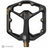 Crankbrothers Stamp 11 Small platformové pedále, black/gold