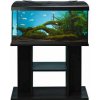 DIVERSA - LED Akvárium komplet DIVERSA 112l - rovné + stolík BUDGET čierny