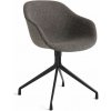 HAY Stolička AAC 221 Black Powder Coated Alu Swivel, Hallingdal 368