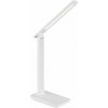 GLOBO 58439W BRIGHTON stolové svietidlo LED V500mm 5W/570lm 2700+6500+4000K biela, adaptér, USB kábel