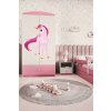 Kocot kids Detská skriňa Babydreams 90 cm jednorožec ružová II