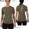 Fox Racing W Ranger Dr Ss Alyn Olive Green