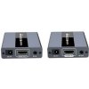 Extender PremiumCord HDMI extender na 120m cez jeden kábel Cat5 / 6, bez meškania (KHEXT120-4)