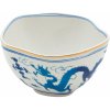 Seletti Jedálenská miska DIESEL CLASSICS ON ACID DRAGON 16 cm, bielo-modrá, porcelán