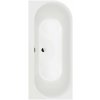 Villeroy & Boch Oberon 2.1 nástenná vaňa 180x80 cm biela UBQ180OBN9CL00VD01