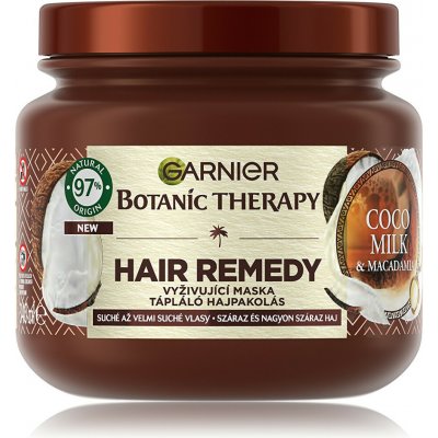 GARNIER Botanic Therapy Vyživujúca maska ​​pre suché vlasy Coco Milk Macadamia 340 ml
