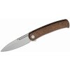 CIVIVI Cetos Brown-Gray Micarta/Silver Bead Blasted C21025B-1