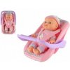 Teddies miminko 20 cm v nosítku s lahvičkou