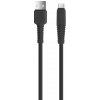 SETTY kábel USB-A - microUSB 3 m 2A KSA-M-321 čierna (GSM171580)