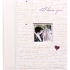 Svadobný fotoalbum na rožky 29x32/60s. MODERN LOVE zlatý text
