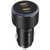 SWISSTEN CL ADAPTÉR 2x USB-C PD, 50W ČERNÝ + KABEL USB-C / USB-C, 1 M 20111909 Swissten