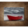 Obraz - Čln na pláži 90x60cm