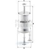 Palivový filter MANN+HUMMEL GmbH WK 69/1
